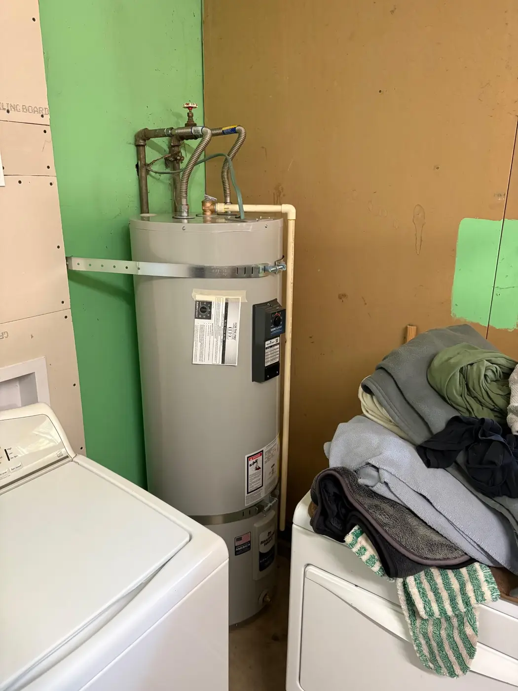 Residential Bradford White gas tank water heater replacement by Wild Pine Plumbing in Portland, OR